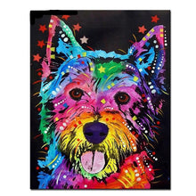 Colorful Dog 5D DIY Paint By Diamond Kit