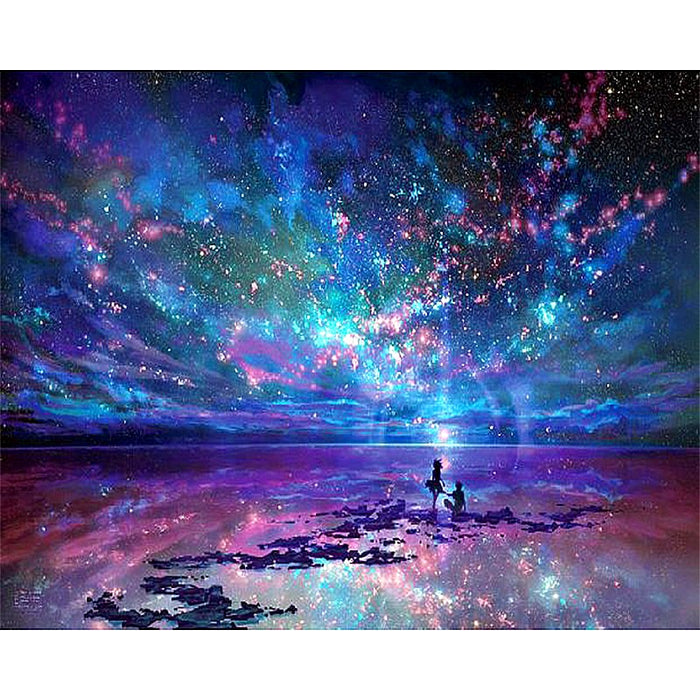 Fantasy Star Ocean 5D DIY Paint By Diamond Kit