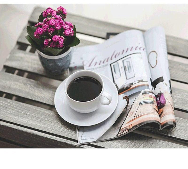 Coffee & Magazines 5D DIY Paint By Diamond Kit