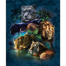 Big Cats 5D DIY Paint By Diamonds Kit