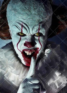 Horror Clown 5D DIY Paint By Diamond Kit