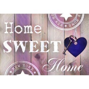 Home Sweet Home 5D DIY Paint By Diamond Kit - Paint by Diamond
