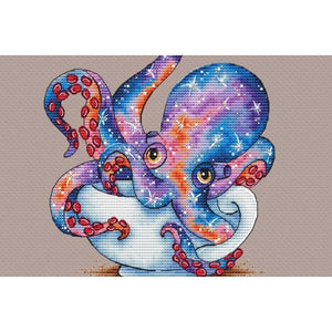 Octopus 5D DIY Paint By Diamond Kit