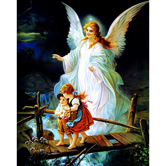 Angel & Children 5D DIY Paint By Diamond Kit