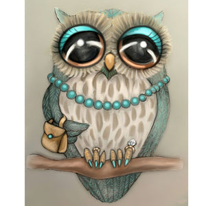 Fancy Owl 5D DIY Diamond Painting