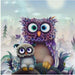 Cute Adorable Owls 5D DIY Paint By Diamond Kit - Paint by Diamond