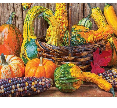 Harvest Fruit 5D DIY Paint By Diamond Kit