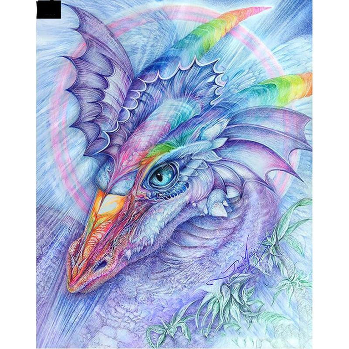 Rainbow Dragon 5D DIY Paint By Diamond Kit