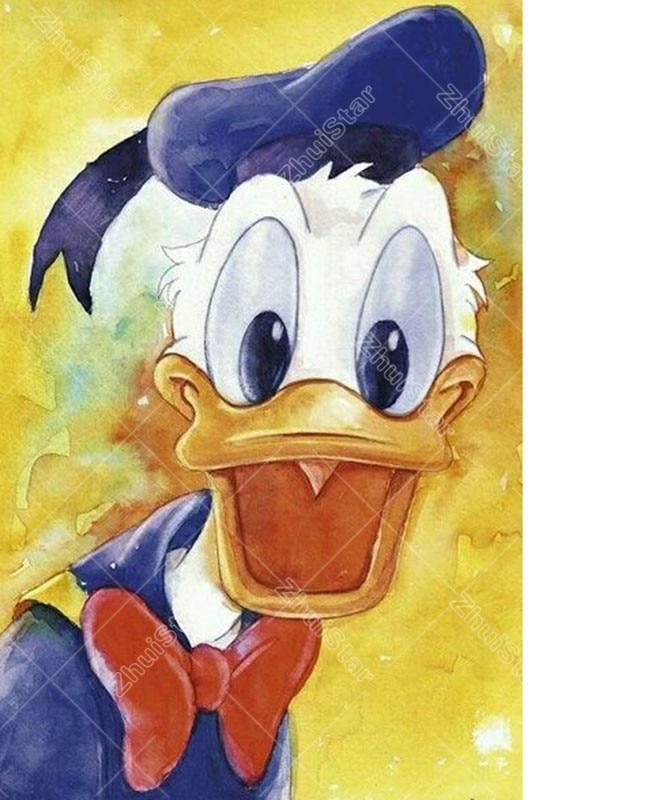 Donald Duck 5D DIY Paint By Diamond Kit