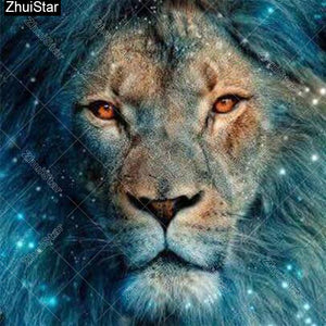 Lion King Paint By Diamond Kit
