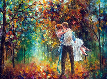 Lovers In the Woods  5D DIY Paint By Diamond Kit