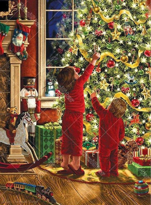 Before Christmas 5D DIY Paint By Diamond Kit