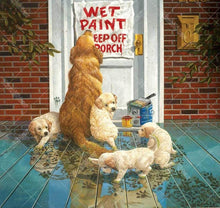 Dogs At The Door 5D DIY Paint By Diamond Kit