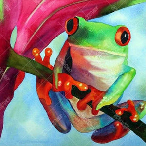 Frog 5D DIY Paint By Diamond Kit
