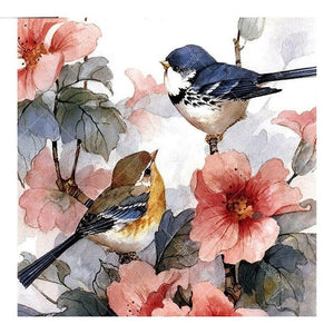 Two Birds In Love 5D DIY Paint By Diamond Kit - Paint by Diamond