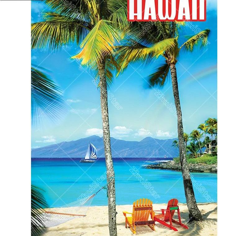 Hawaii Landscape 5D DIY Paint By Diamond Kit