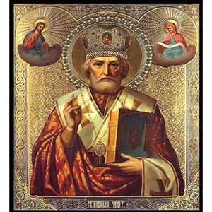 St. Nicholas The Great 5D DIY Paint By Diamond Kit - Paint by Diamond