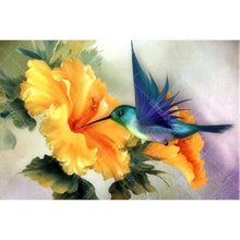 Flower Bird 5D DIY Paint By Diamond Kit