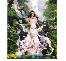 Waterfall & The Beauty 5D DIY Paint By Diamond Kit - Paint by Diamond