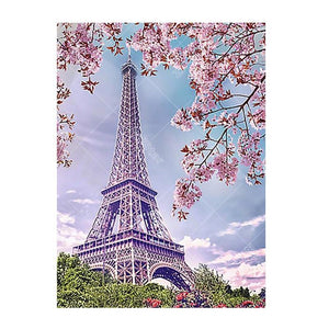 Eiffel Tower 5D DIY Paint By Diamond Kit