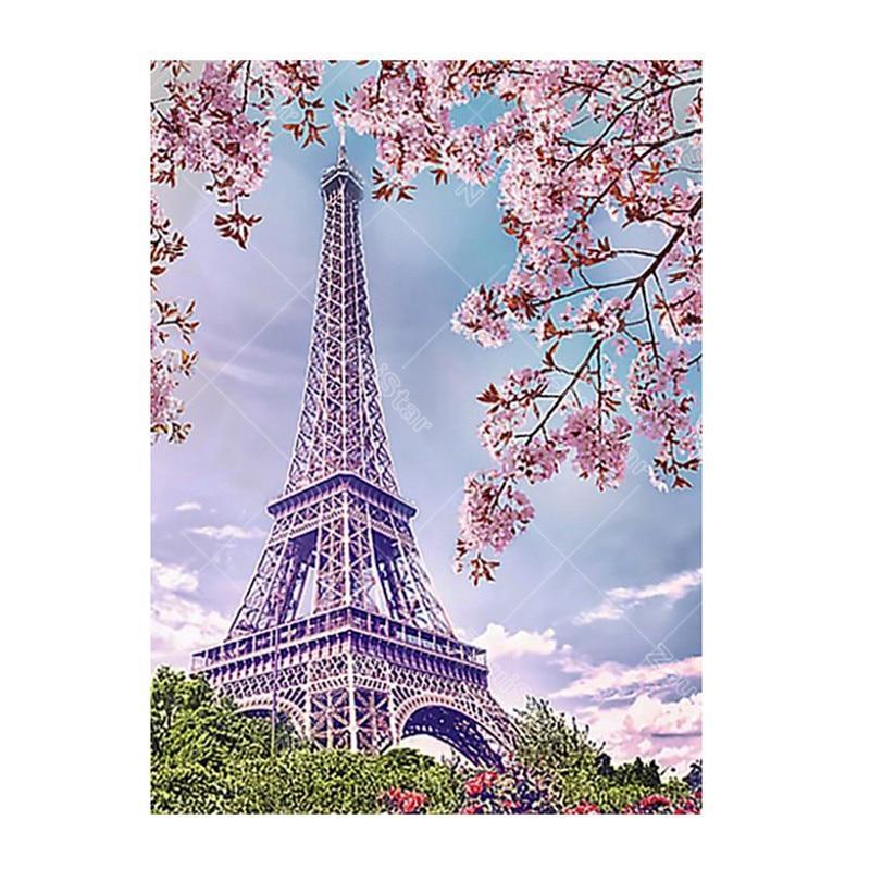 Eiffel Tower 5D DIY Paint By Diamond Kit – Original Paint By Diamond