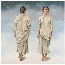 Girl in White Robe 5D DIY Paint By Diamond Kit