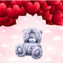 Heart Cartoon Bear 5D DIY Paint By Diamond Kit