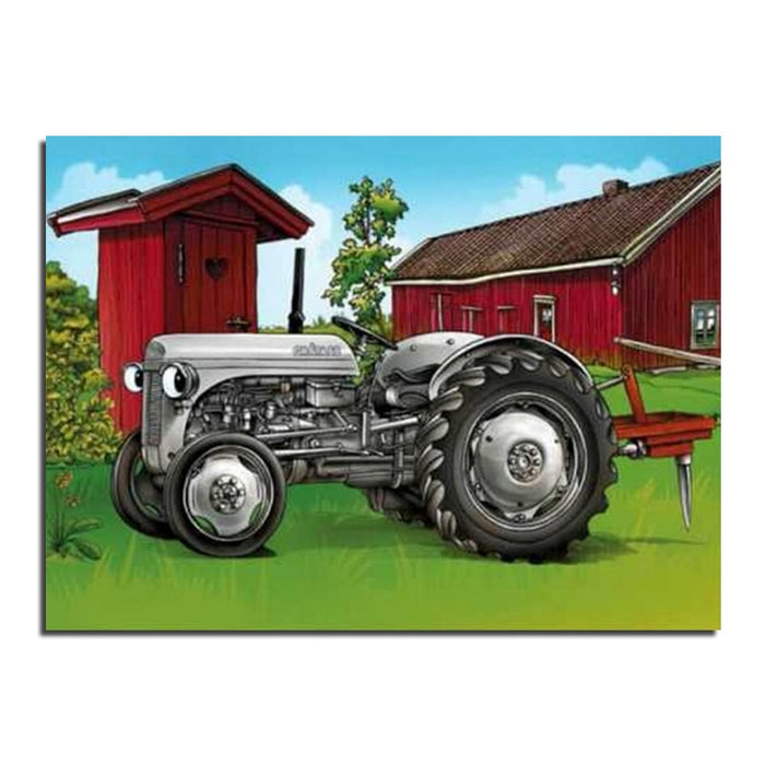 Tractor 5D DIY Paint By Diamond Kit