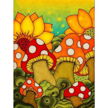 Mushroom Land 5D DIY Paint By Diamond Kit