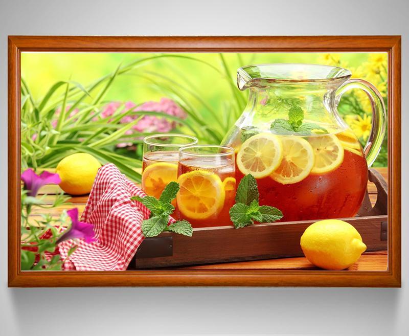 Lemon Fruit Drink 5D DIY Paint By Diamond Kit