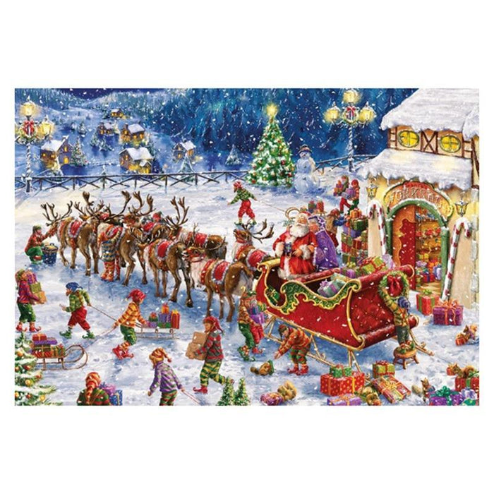 Christmas Town 5D DIY Paint By Diamond Kit