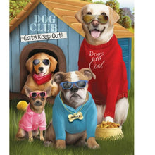 Dog Club 5D DIY Paint By Diamond Kit