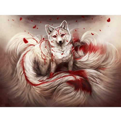 Nine Tailed Fox 5D DIY Paint By Diamond Kit