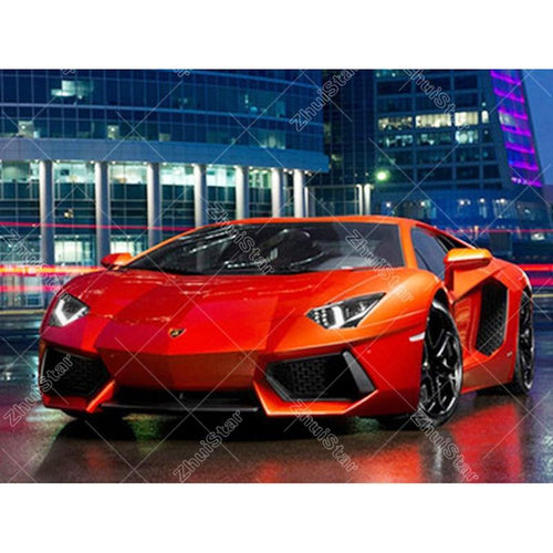 Majestic Sports Car 5D DIY Paint By Diamond Kit