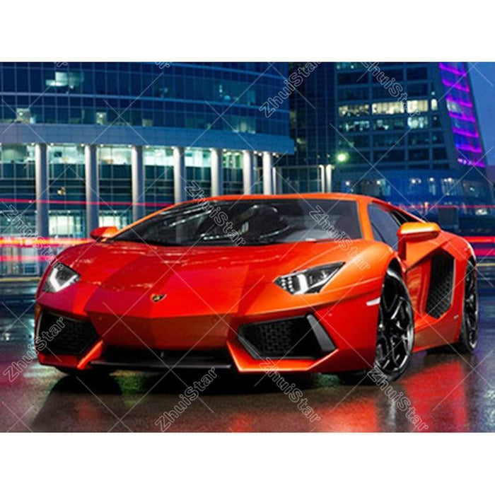 Majestic Sports Car 5D DIY Paint By Diamond Kit