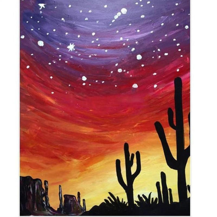 Starry Sky 5D DIY Paint By Diamond Kit