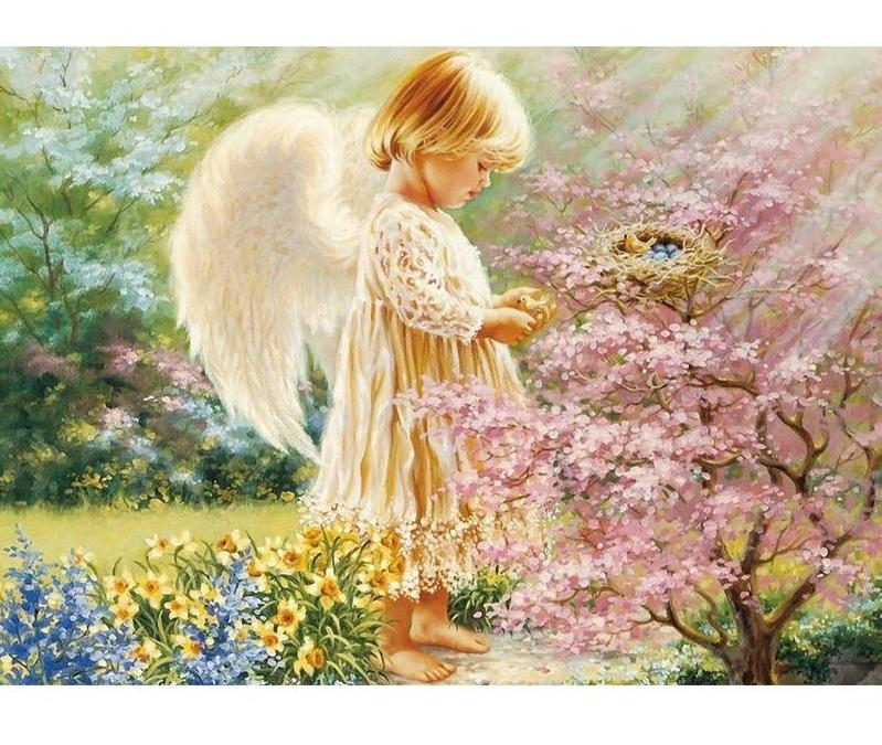 Little Angel 5D DIY Paint By Diamond Kit