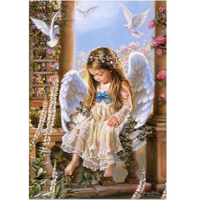 Angel Girl 5D DIY Paint By Diamond Kit - Paint by Diamond