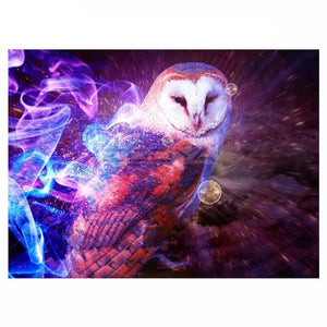 Owl 5D DIY Paint By Diamond Kit