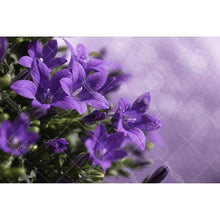 Cute Purple Flower 5D DIY Paint By Diamond Kit