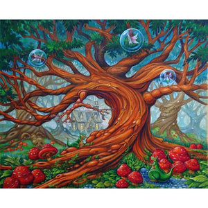 Magical Tree 5D DIY Paint By Diamond Kit