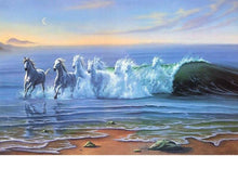 Horses & Waves 5D DIY Paint By Diamond Kit