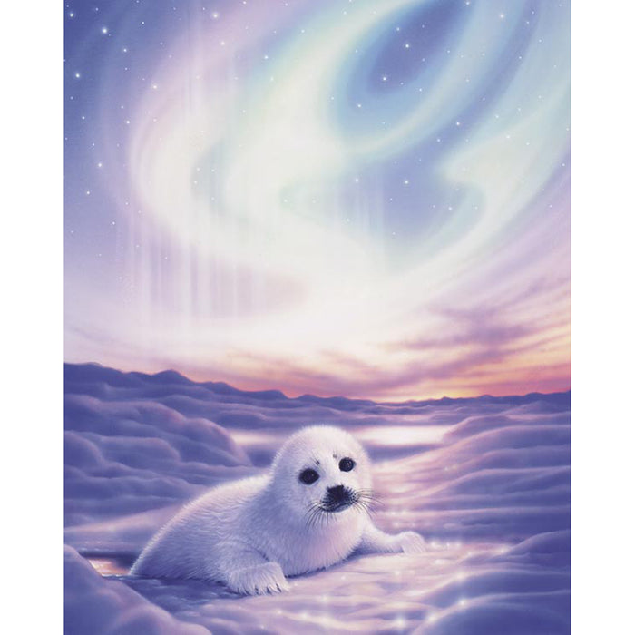 White Sea Lion 5D DIY Paint By Diamond Kit