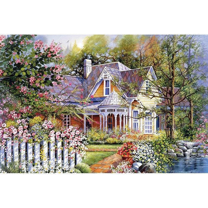 Landscape Villa 5D DIY Paint By Diamond Kit