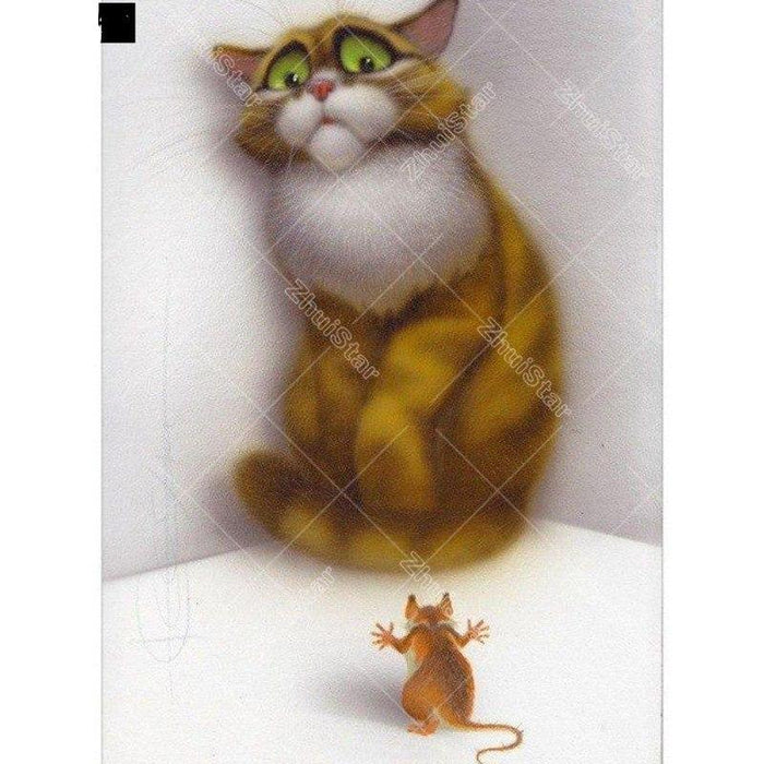 Fear Of Mouse 5D DIY Paint By Diamond Kit