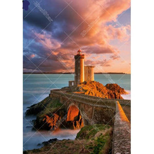 Lighthouse in the distance 5D DIY Paint By Diamond Kit