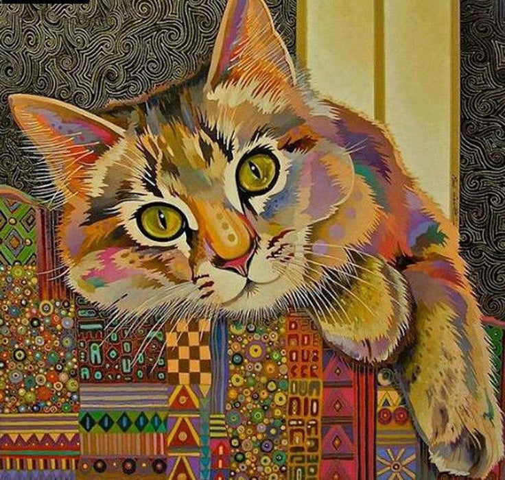 Cat in the Farmhouse 5D DIY Diamond Painting