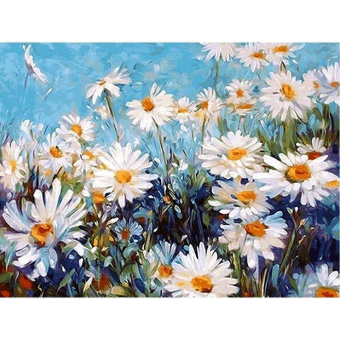 Daisy Water Colors 5D DIY Diamond Painting