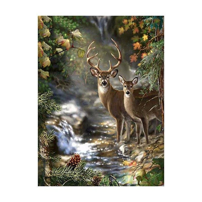 Deer Diamond Painting 5D DIY Paint By Diamond Kit