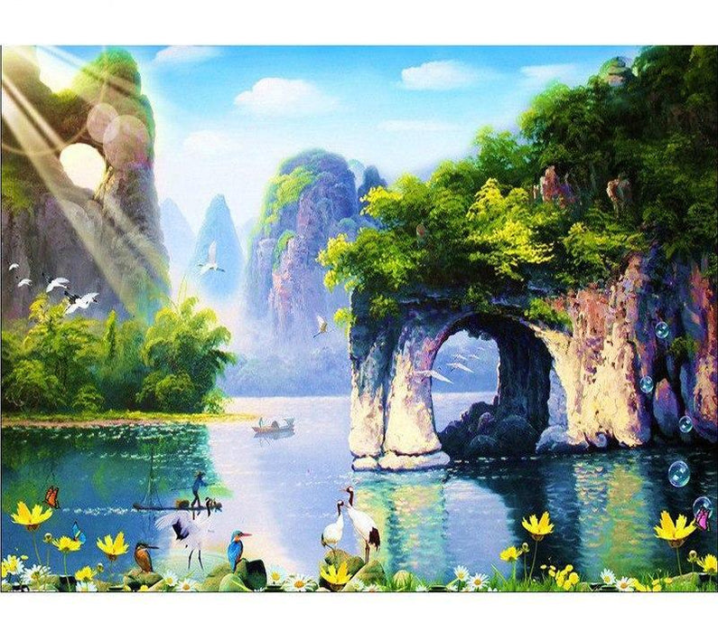 Landscape Island 5D DIY Diamond Painting